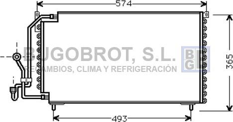 BUGOBROT 62-PE5162 - Kondensators, Gaisa kond. sistēma www.autospares.lv