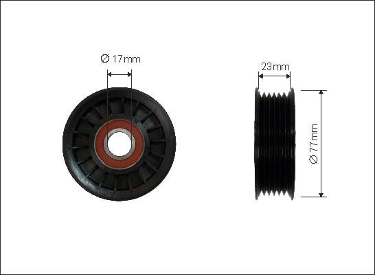 Caffaro 99-00 - Parazīt / Vadrullītis, Ķīļrievu siksna www.autospares.lv