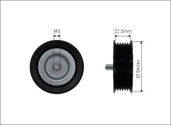 Caffaro 500178 - Parazīt / Vadrullītis, Ķīļrievu siksna autospares.lv