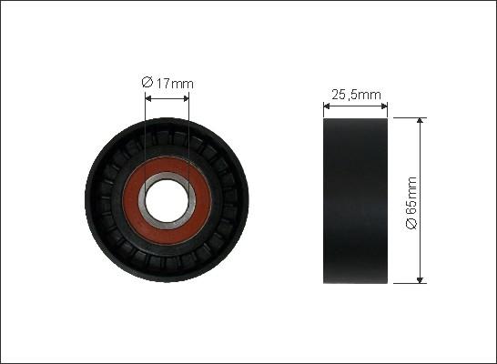 Caffaro 434-00 - Parazīt / Vadrullītis, Ķīļrievu siksna autospares.lv