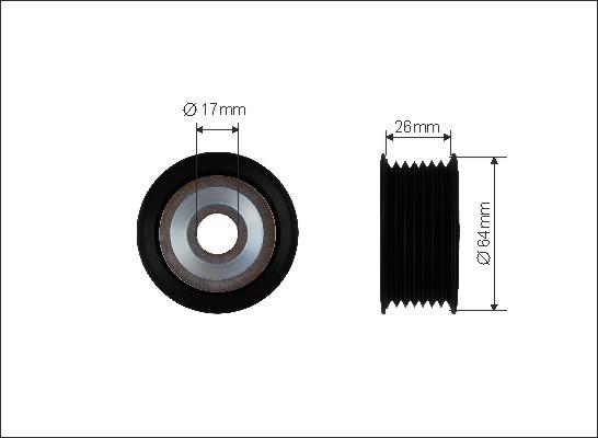 Caffaro 471-99 - Parazīt / Vadrullītis, Ķīļrievu siksna www.autospares.lv