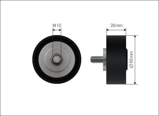 Caffaro 500541 - Parazīt / Vadrullītis, Ķīļrievu siksna www.autospares.lv