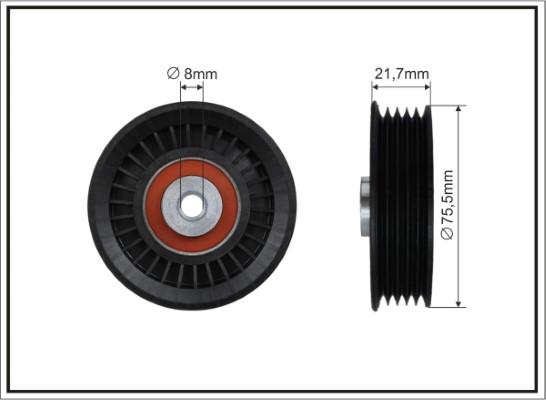 Caffaro 500640 - Parazīt / Vadrullītis, Ķīļrievu siksna www.autospares.lv