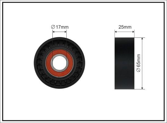 Caffaro 500659 - Parazīt / Vadrullītis, Ķīļrievu siksna www.autospares.lv