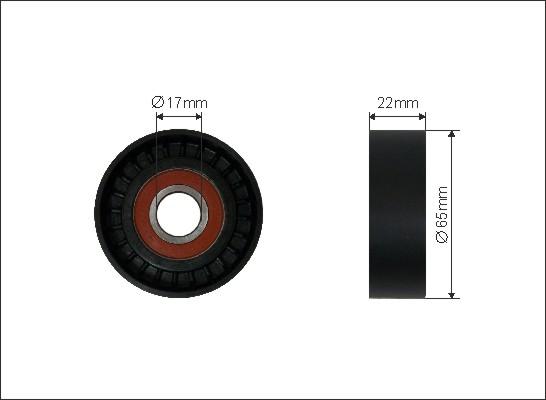 Caffaro 500063 - Parazīt / Vadrullītis, Ķīļrievu siksna autospares.lv