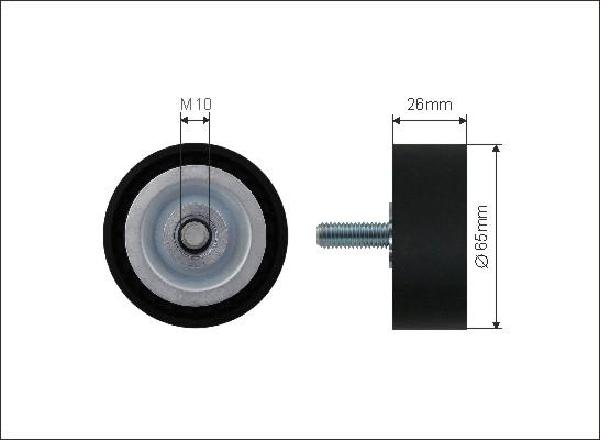 Caffaro 500017 - Parazīt / Vadrullītis, Ķīļrievu siksna autospares.lv