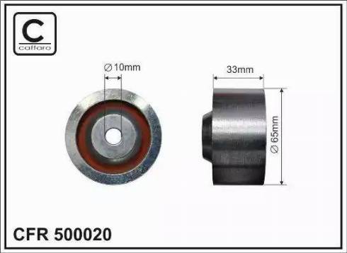 Caffaro 500020 - Parazīt / Vadrullītis, Zobsiksna autospares.lv