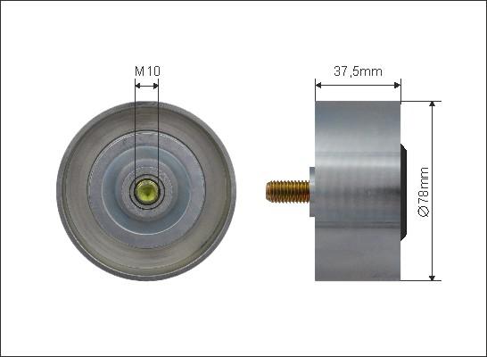 Caffaro 500171 - Parazīt / Vadrullītis, Ķīļrievu siksna www.autospares.lv