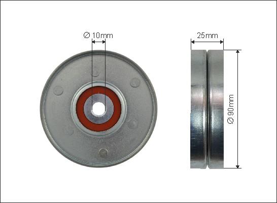 Caffaro 500392 - Parazīt / Vadrullītis, Ķīļrievu siksna autospares.lv