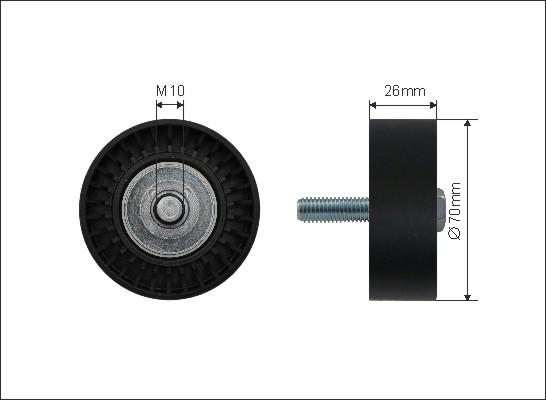 Caffaro 01-11 - Parazīt / Vadrullītis, Ķīļrievu siksna autospares.lv