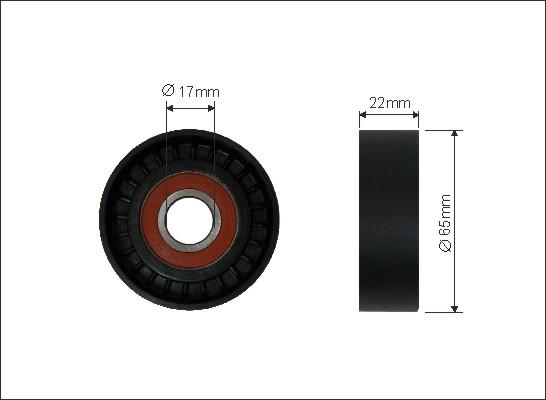 Caffaro 07-00 - Parazīt / Vadrullītis, Ķīļrievu siksna autospares.lv