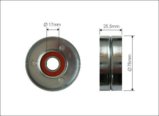 Caffaro 162-00 - Parazīt / Vadrullītis, Ķīļrievu siksna autospares.lv