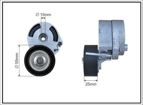 Caffaro 104600SP - Belt Tensioner, v-ribbed belt www.autospares.lv