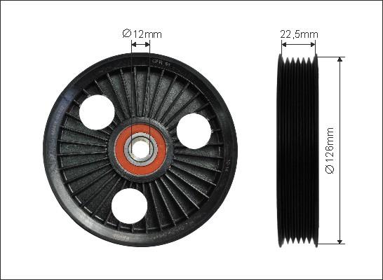 Caffaro 105-00 - Parazīt / Vadrullītis, Ķīļrievu siksna autospares.lv