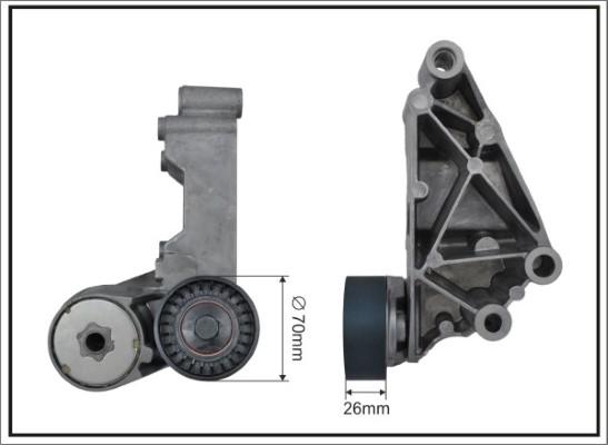 Caffaro 100188SP - Siksnas spriegotājs, Ķīļsiksna autospares.lv