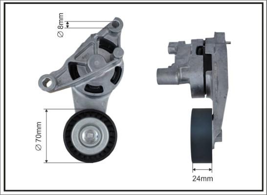 Caffaro 101691SP - Siksnas spriegotājs, Ķīļsiksna www.autospares.lv