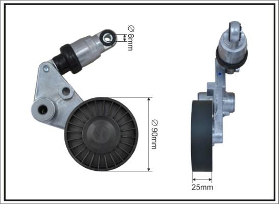 Caffaro 101299SP - Belt Tensioner, v-ribbed belt www.autospares.lv