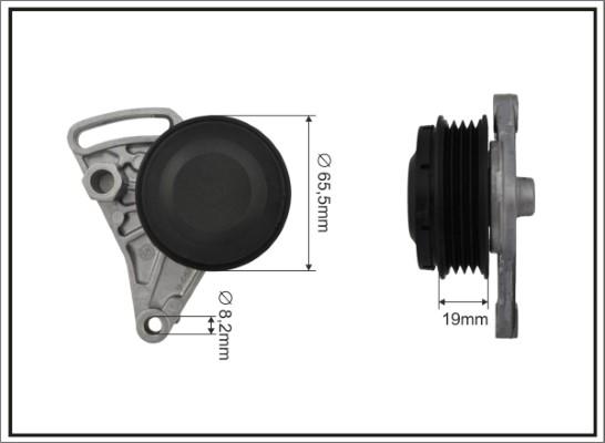 Caffaro 108325SP - Siksnas spriegotājs, Ķīļsiksna www.autospares.lv