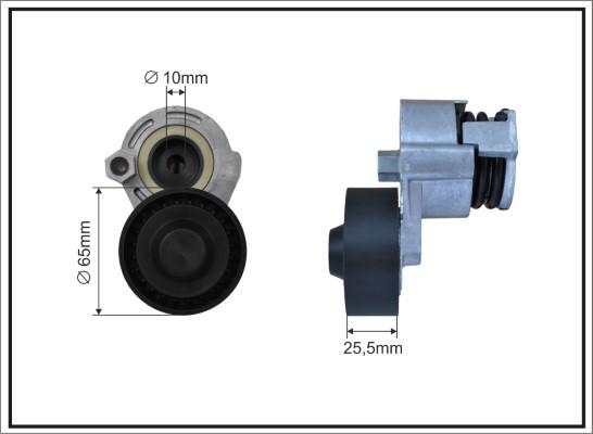 Caffaro 119100SP - Натяжитель, поликлиновый ремень www.autospares.lv