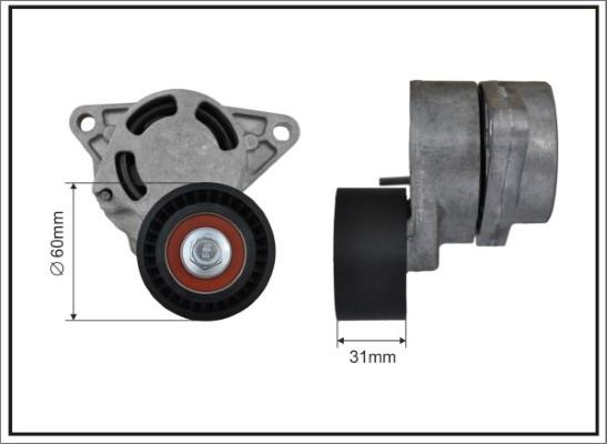 Caffaro 118700SP - Siksnas spriegotājs, Ķīļsiksna www.autospares.lv