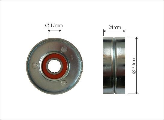 Caffaro 240-00 - Parazīt / Vadrullītis, Ķīļrievu siksna autospares.lv