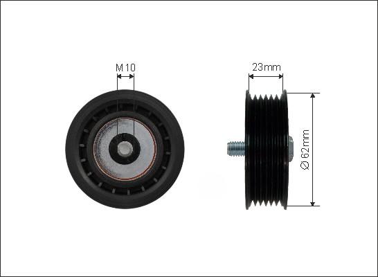 Caffaro 80-05 - Parazīt / Vadrullītis, Ķīļrievu siksna autospares.lv