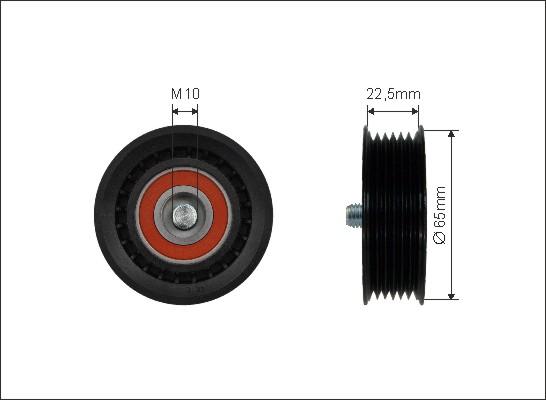 Caffaro 80-00 - Parazīt / Vadrullītis, Ķīļrievu siksna autospares.lv