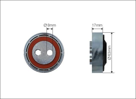 Caffaro 365-125 - Parazīt / Vadrullītis, Ķīļrievu siksna www.autospares.lv