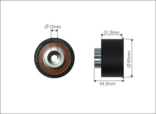 Caffaro 363-128 - Parazīt / Vadrullītis, Zobsiksna www.autospares.lv