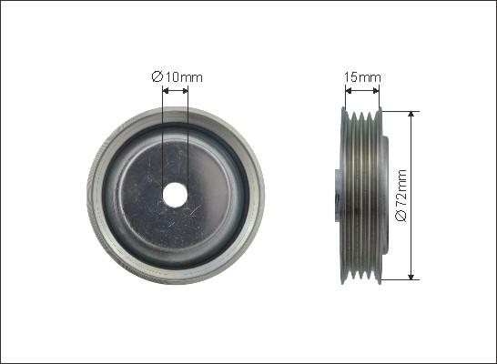 Caffaro 378-99 - Parazīt / Vadrullītis, Ķīļrievu siksna autospares.lv