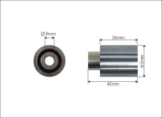 Caffaro 214-104 - Parazīt / Vadrullītis, Zobsiksna www.autospares.lv