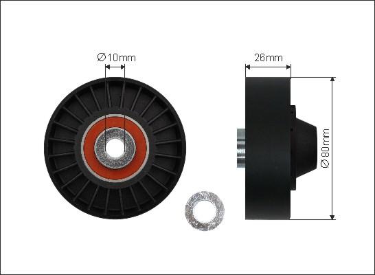 Caffaro 21-11 - Parazīt / Vadrullītis, Ķīļrievu siksna autospares.lv