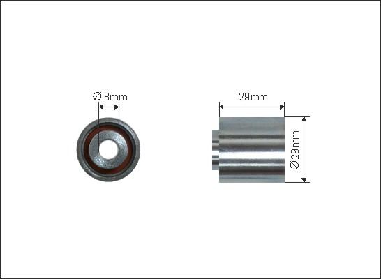 Caffaro 217-94 - Parazīt / Vadrullītis, Zobsiksna www.autospares.lv