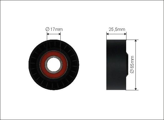 Caffaro 298-00 - Parazīt / Vadrullītis, Ķīļrievu siksna autospares.lv