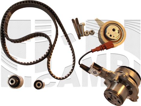 Caliber 0657KFWA - Water Pump & Timing Belt Set www.autospares.lv