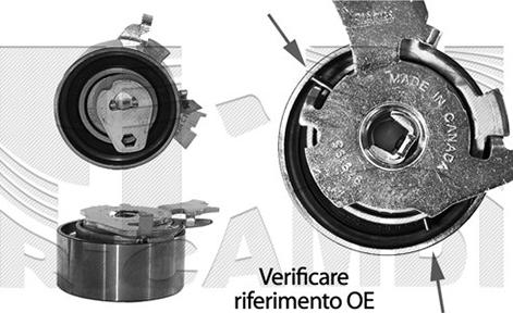 Caliber 16268 - Spriegotājrullītis, Gāzu sadales mehānisma piedziņas siksna autospares.lv