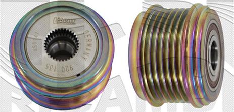 Caliber 89224 - Шкив генератора, муфта www.autospares.lv