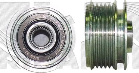 Caliber 88078 - Шкив генератора, муфта www.autospares.lv