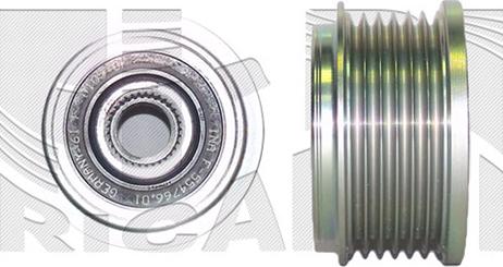 Caliber 87916 - Pulley, alternator, freewheel clutch www.autospares.lv