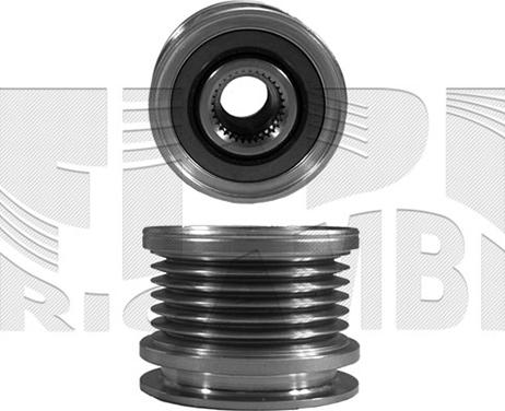 Caliber 87516 - Pulley, alternator, freewheel clutch www.autospares.lv