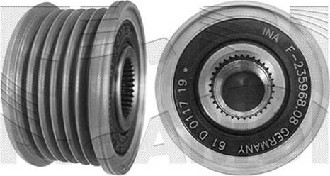 Caliber 20362 - Шкив генератора, муфта www.autospares.lv