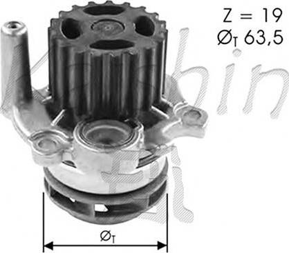 Caliber WPC380 - Water Pump www.autospares.lv