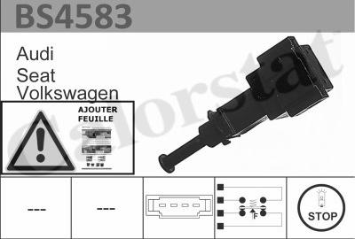 Calorstat by Vernet BS4583 - Bremžu signāla slēdzis www.autospares.lv