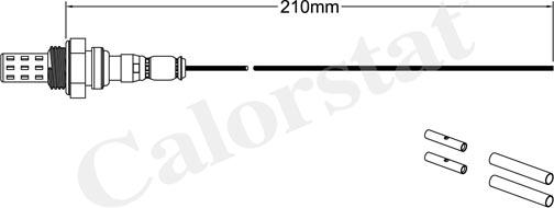 Calorstat by Vernet LS010223 - Lambda Sensor www.autospares.lv