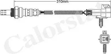 Calorstat by Vernet LS140406 - Lambda zonde www.autospares.lv