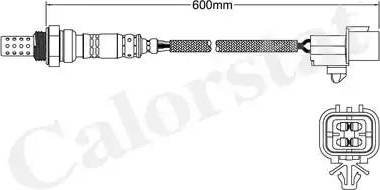 Calorstat by Vernet LS140682 - Lambda zonde www.autospares.lv