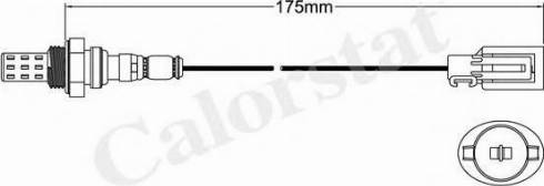 Calorstat by Vernet LS110030 - Lambda zonde www.autospares.lv