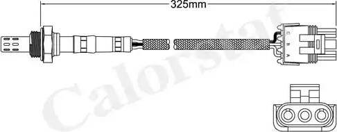 Calorstat by Vernet LS130128 - Lambda Sensor www.autospares.lv