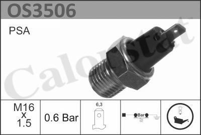 Calorstat by Vernet OS3506 - Devējs, Eļļas spiediens autospares.lv