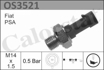 Calorstat by Vernet OS3521 - Devējs, Eļļas spiediens autospares.lv